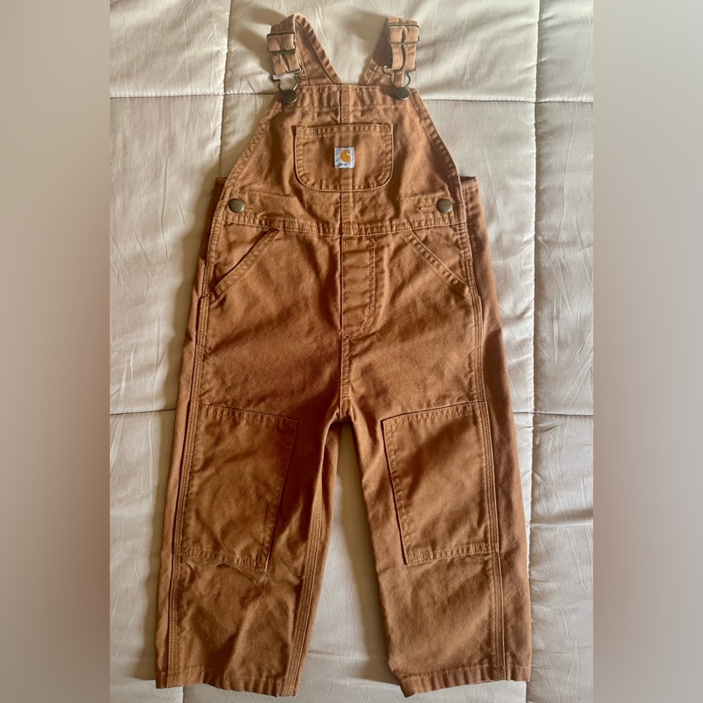 Carhartt Brown Overalls Sz. 2T